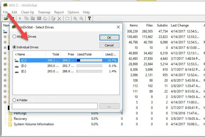 15 Tools to Visualize the File System Usage on Windows 3