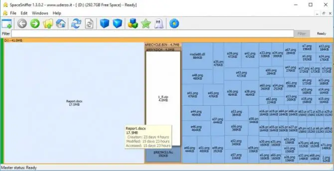 15 Tools to Visualize the File System Usage on Windows 4