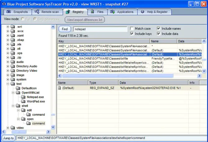 7 Tools To Monitor System for File and Registry Changes 6