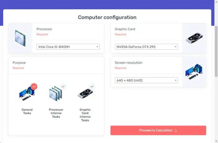 Bottlenect Calculator