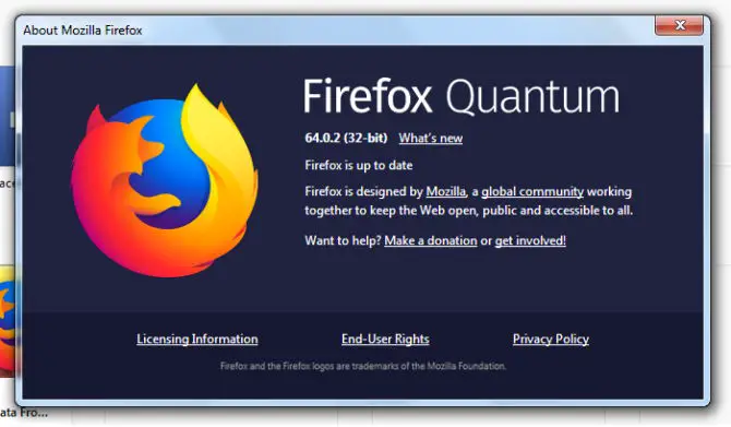 Check if Firefox is up to date