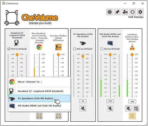 CheVolume Liberate your Audio