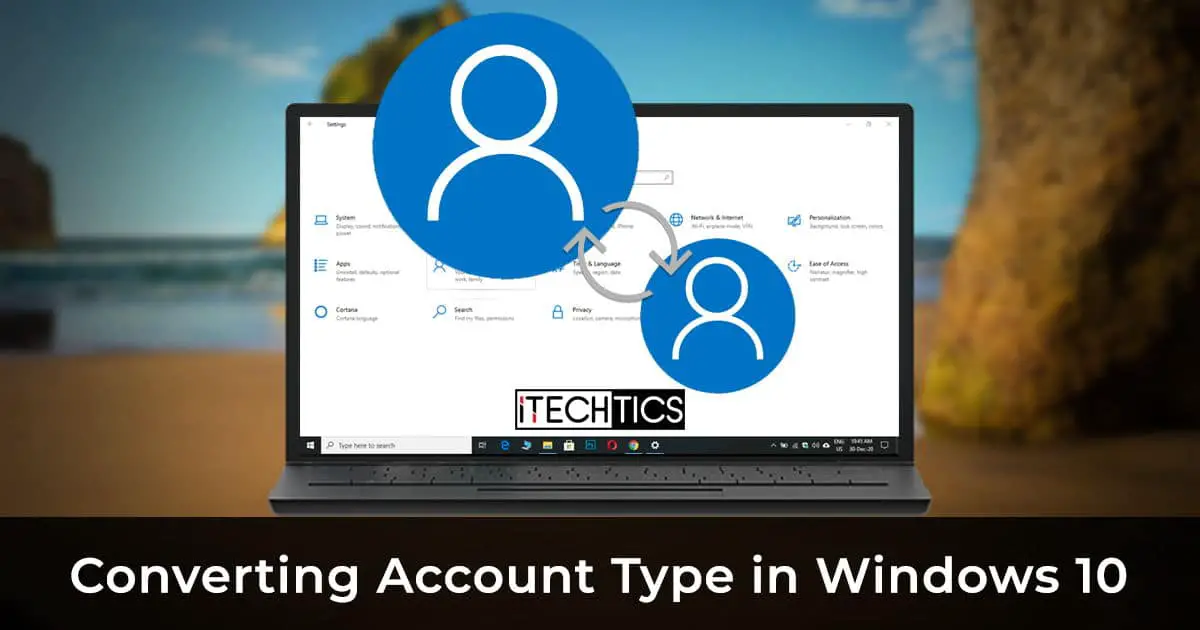 Convert account type to Microsoft or local in Windows 10