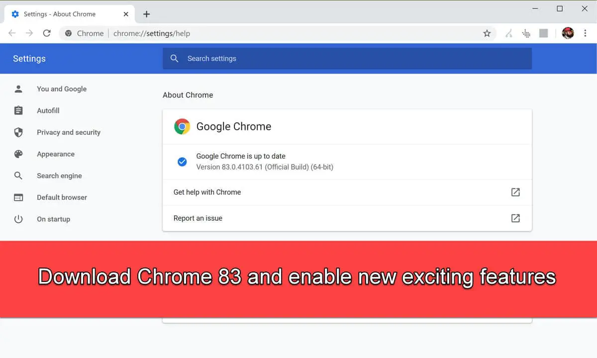 Download Chrome 83