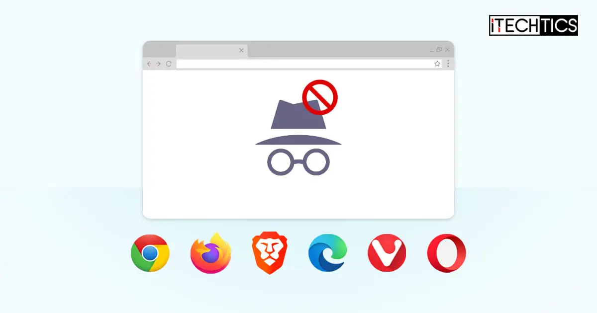 Enable disable Private mode in different browsers