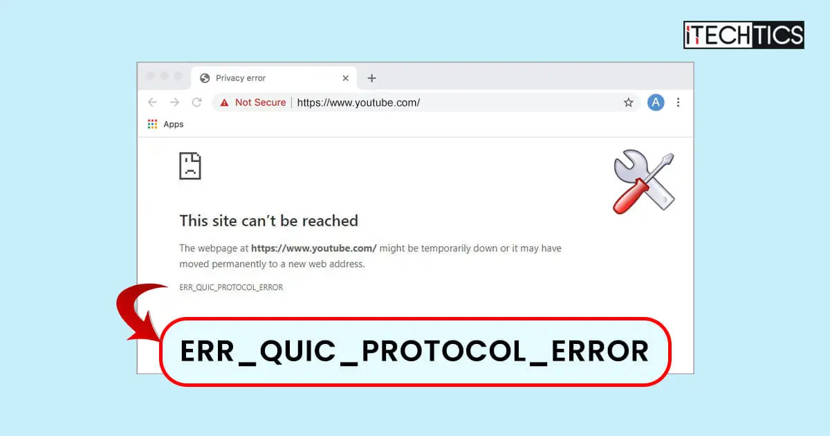 ERR QUIC PROTOCOL ERROR Google Chrome