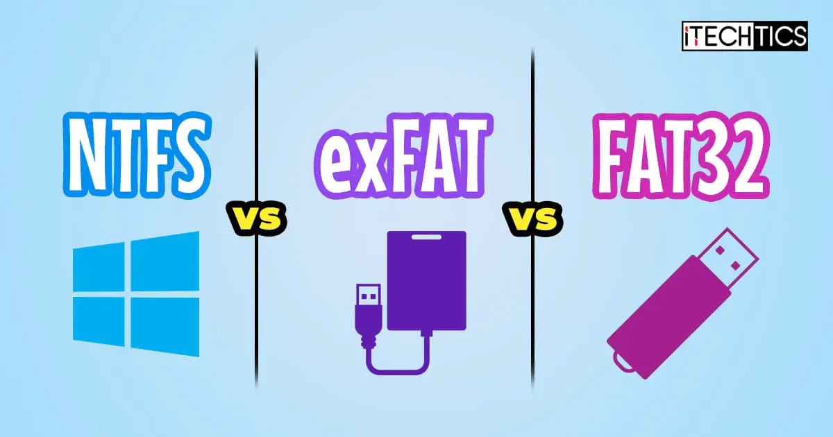 FAT32 ExFAT or NTFS 1