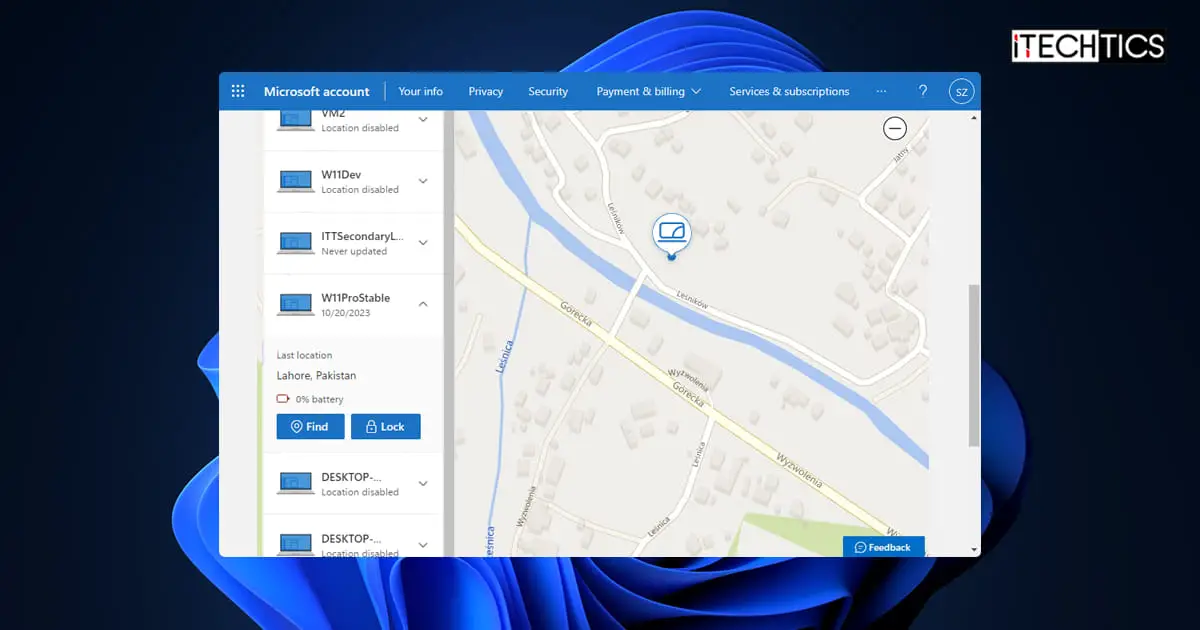 How To Find And Lock Lost Windows 11 Devices
