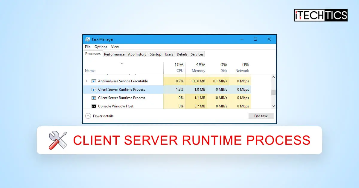 How To Fix Client Server Runtime Process High GPU Usage