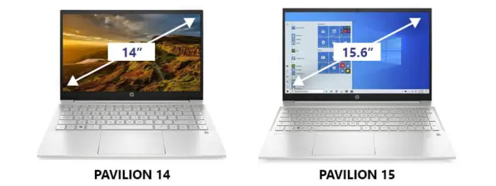 HP Pavilion 14 and 15