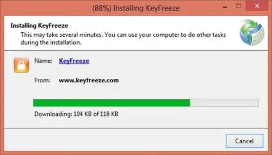 Installing KeyFreeze