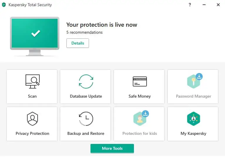 kaspersky db