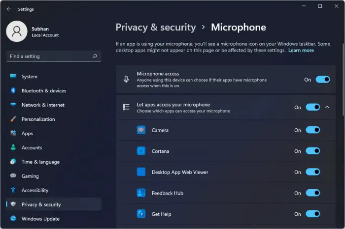 Manage which apps to allow permissions