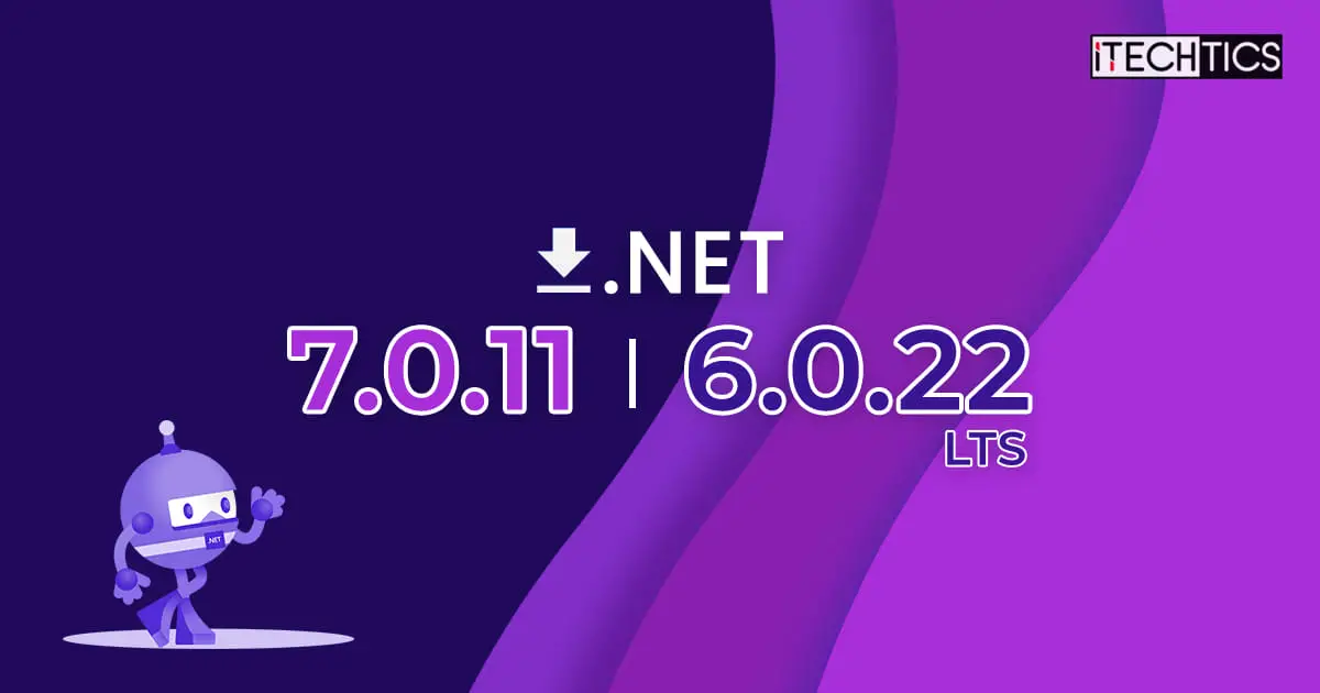NET 7 0 11 and NET 6 0 22 downloads