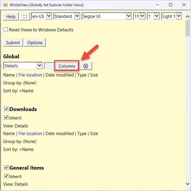 How To Change File Explorer View Preferences Using WinSetView 6