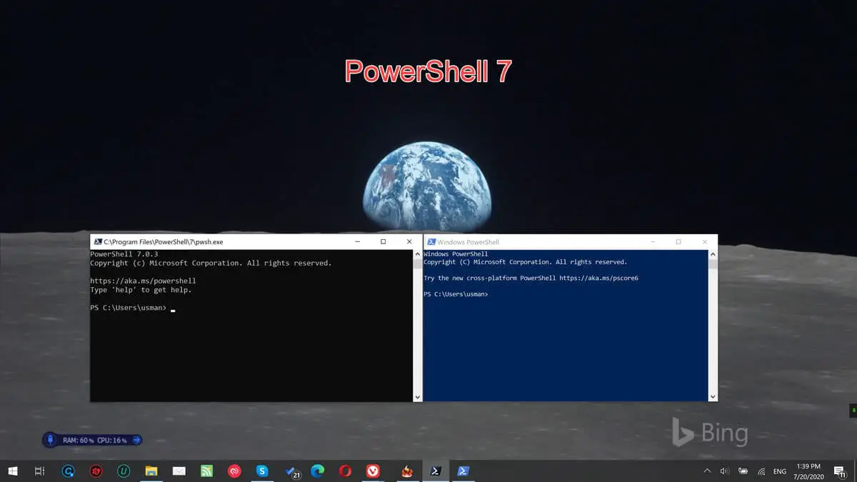 PowerShell 7 featured