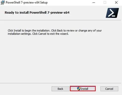 Download and install PowerShell 7.2 Preview 2 for Windows 10 4