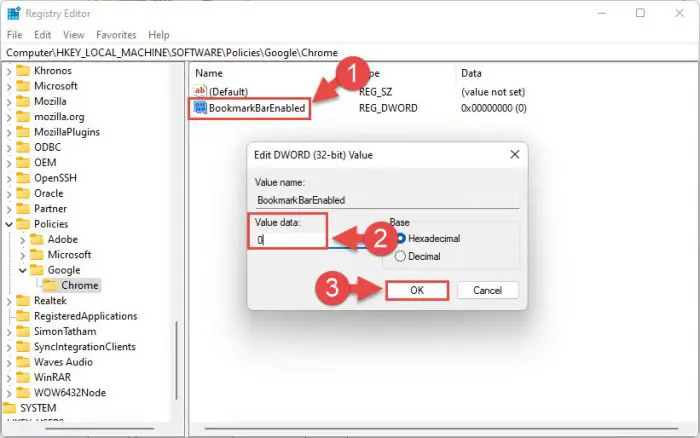 Set Value Data 1