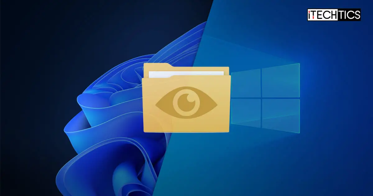 Show hidden folders files Windows 11 10