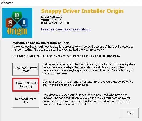 snappy download driver packs 1