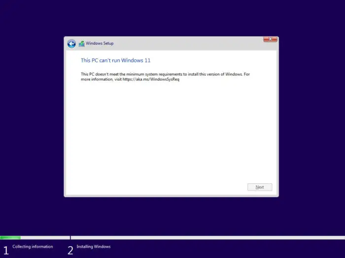 Windows 11 23H2 fails to install