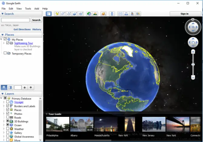 Download Google Earth Latest Version (Google's download link) 9