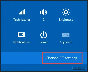 Metered Connection - Change PC Settings