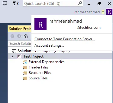 Team foundation server in Visual Studio 2013
